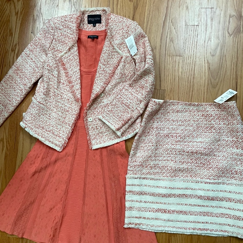 NWT ETCETERA dress suit bundle size 2